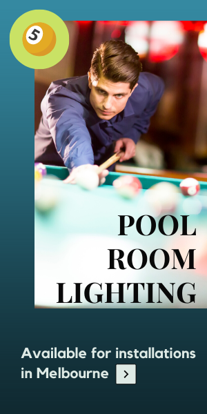 billiard poolroom table lights