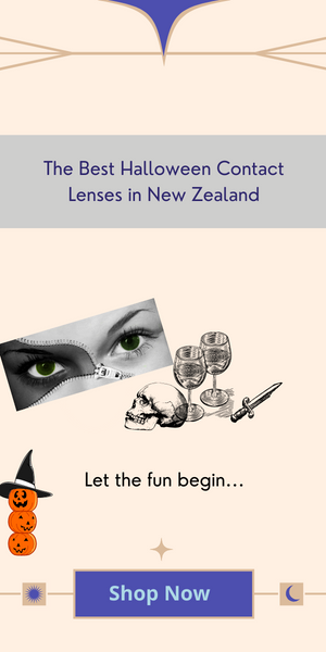 Halloween contact lenses New Zealand
